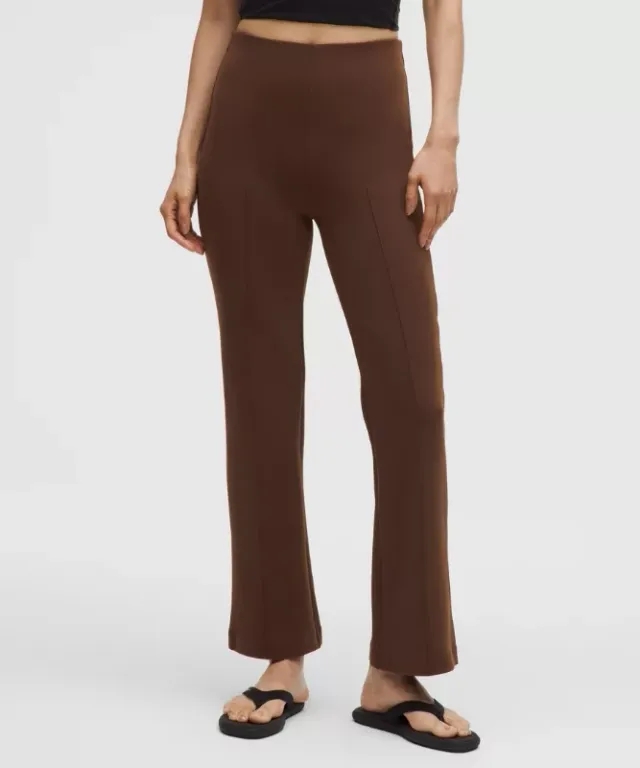 lululemon – Women's Stretch Spacer High-Rise Pants – Color Brown – Size L