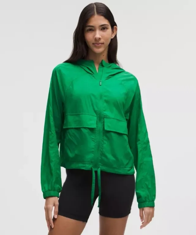 lululemon – Women's Hood-Lite Relaxed-Fit Jacket – Color Green – Size L