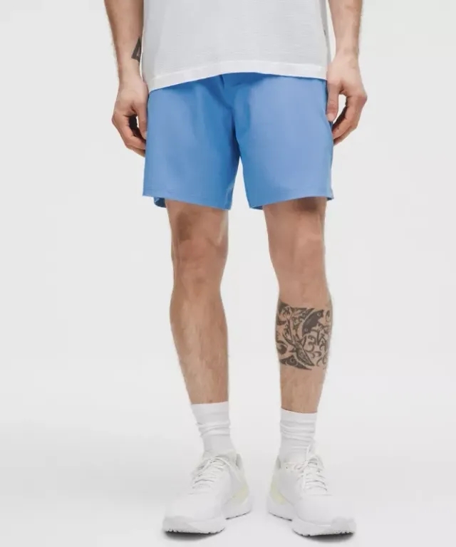 lululemon – Men's Pace Breaker Linerless Shorts – 7" – Color Blue – Size 3XL