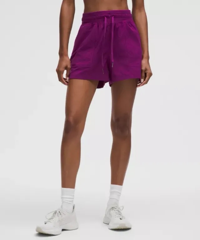 lululemon – Women's Dance Studio High-Rise Shorts – 3.5" – Color Purple – Size 0