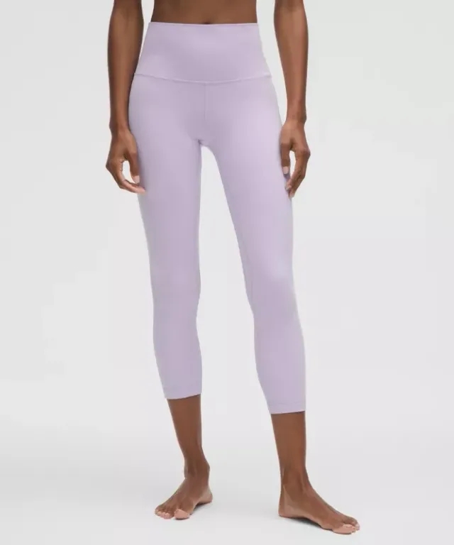 lululemon – Women's Align High-Rise Crop Leggings – 23" – Color Purple – Size 0