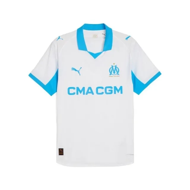 Marseille Home Shirt 2025/26 Authentic - ['White']