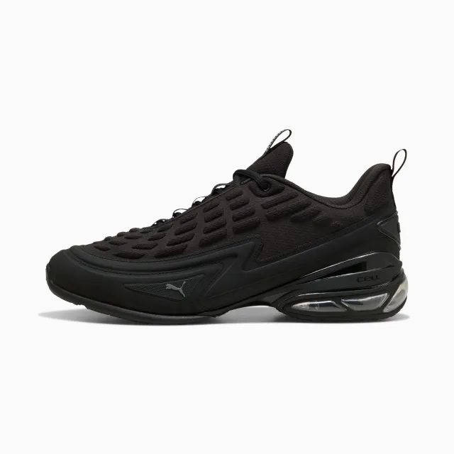 PUMA Meza Sneakers Unisex, Black/Cool Dark Grey, size 10