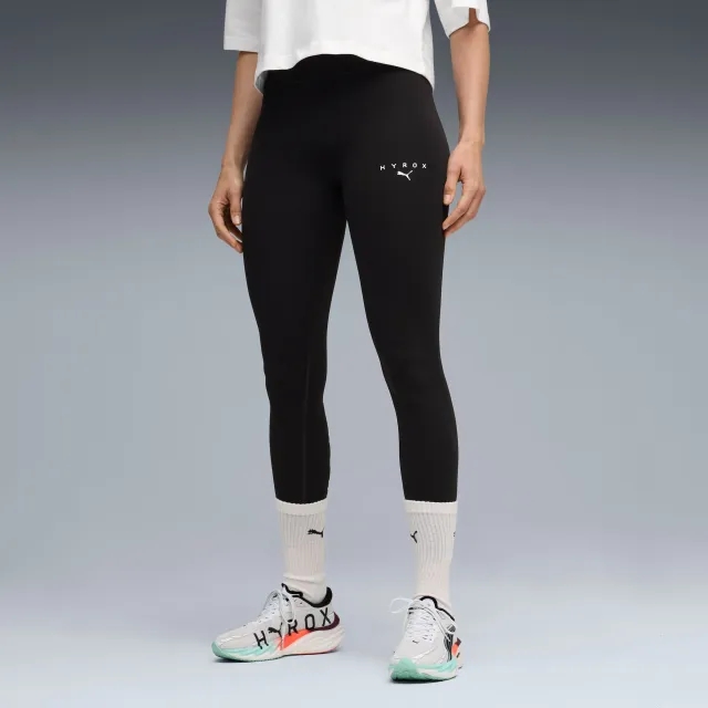 PUMA x HYROX Shapeluxe 7/8 Length Tights Women, Black