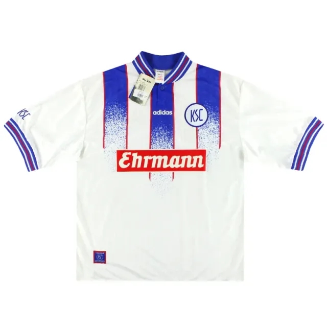 1996-98 Karlsruher adidas Home Shirt *w/tags* XL - Other German Clubs / w/tags / XL