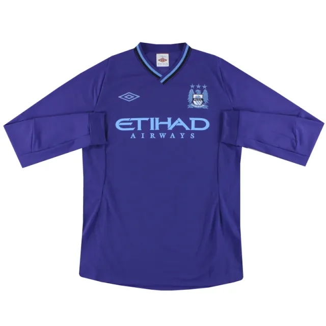 2012-13 Manchester City Umbro Goalkeeper Shirt XL - Manchester City / Excellent / Large