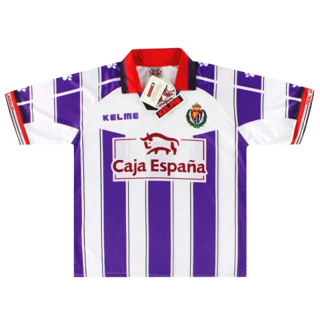 1997-99 Real Valladolid Kelme Home Shirt *w/tags* S - Other Spanish Clubs / w/tags / Small