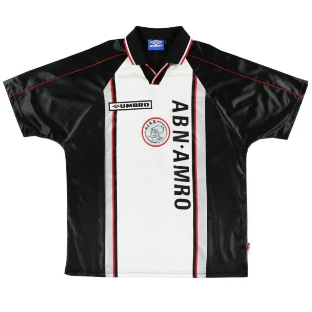 1998-99 Ajax Umbro Away Shirt *Mint* L - Ajax / Mint / Large