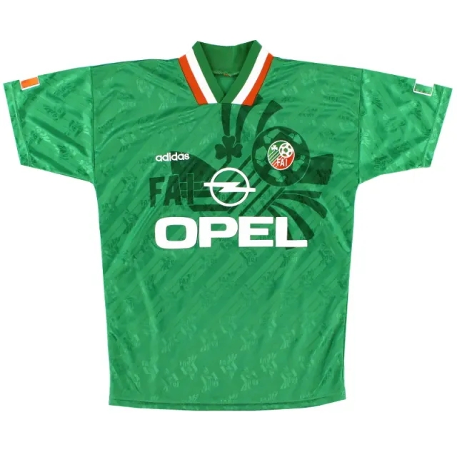 1994 Ireland adidas Home Shirt *As New* M - Ireland / As New / Medium