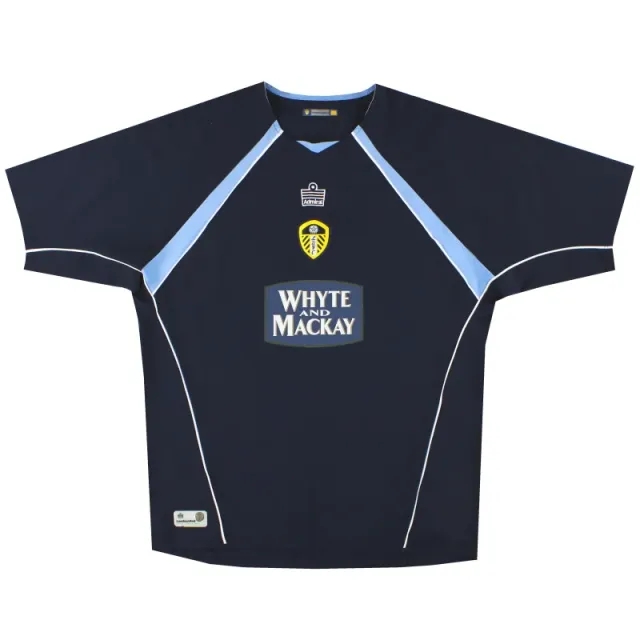 2005-06 Leeds Admiral Away Shirt *Mint* M - Leeds / Mint / Medium