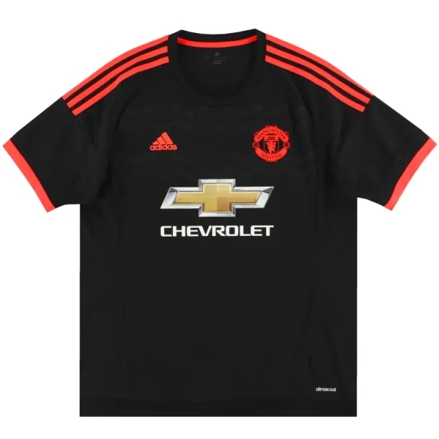 2015-16 Manchester United adidas Third Shirt L - Manchester United / Excellent / Large