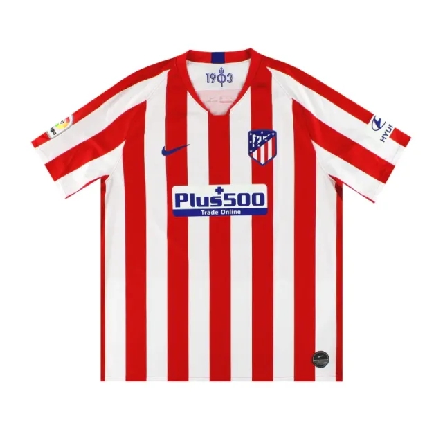 2019-20 Atletico Madrid Nike Home Shirt XXL - Atletico Madrid / Excellent / XXL