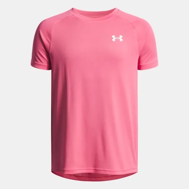 Under Armour  Tech™ 2.0 Boys' Short Sleeve Super Pink / White YLG (59 - 63 in)