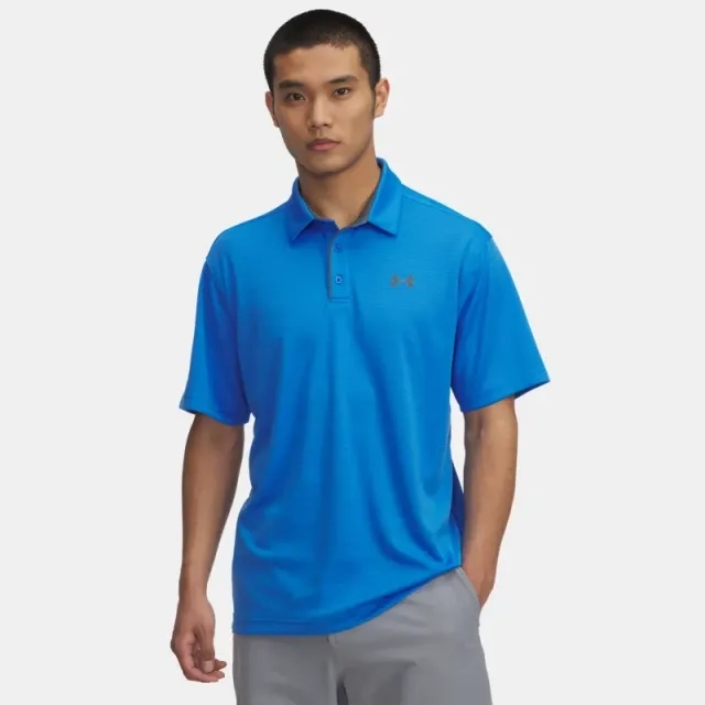 Under Armour  Tech™ Men's Polo Blue Atlantis / Pitch Gray L