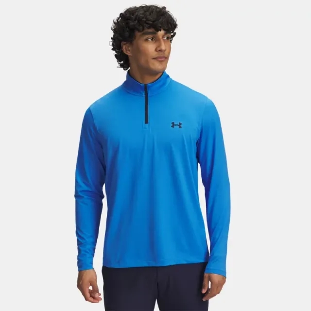 Under Armour  Match Play Men's ¼ Zip Blue Atlantis / Midnight Navy / Midnight Navy L