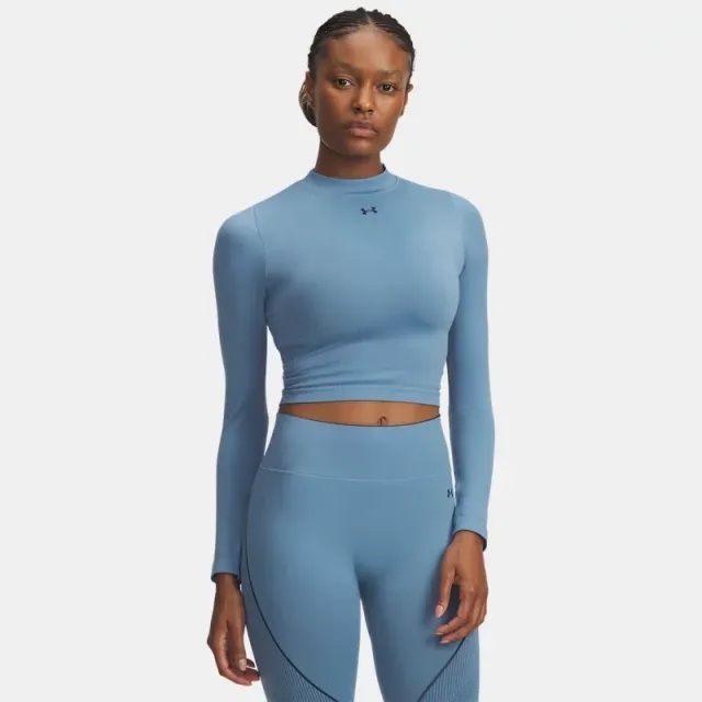 Under Armour  Vanish Seamless Women's Long Sleeve Blue Smoke / Washed Navy / Washed Navy L