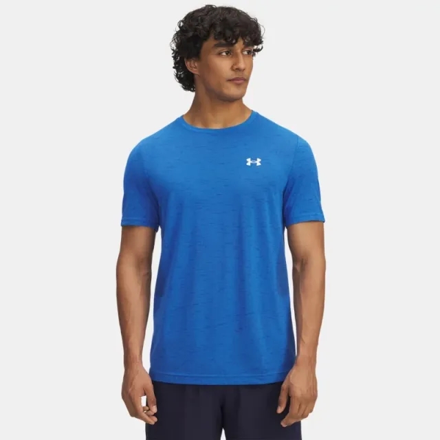 Under Armour  Vanish Seamless Men's Short Sleeve Blue Atlantis / White L