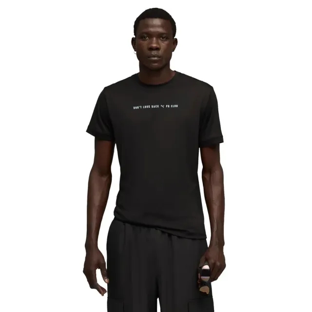 Puma Run Club Graphic Running Shirt Men - Black