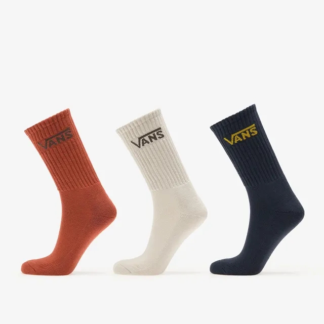 Vans Classic Crew Socks 3-Pack Parisian Night S