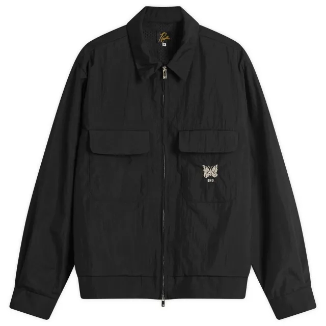 END. x Needles Sport Jacket Black