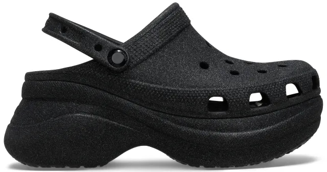 Crocs | Women | Bae Glitter | Clogs | Black | 3
