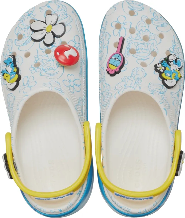 Crocs | Women | Smurfs Platform | Clogs | Multi | 3