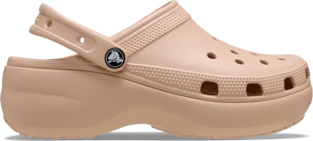 Crocs | Women | Classic Platform | Clogs | Pink Caramel | 3