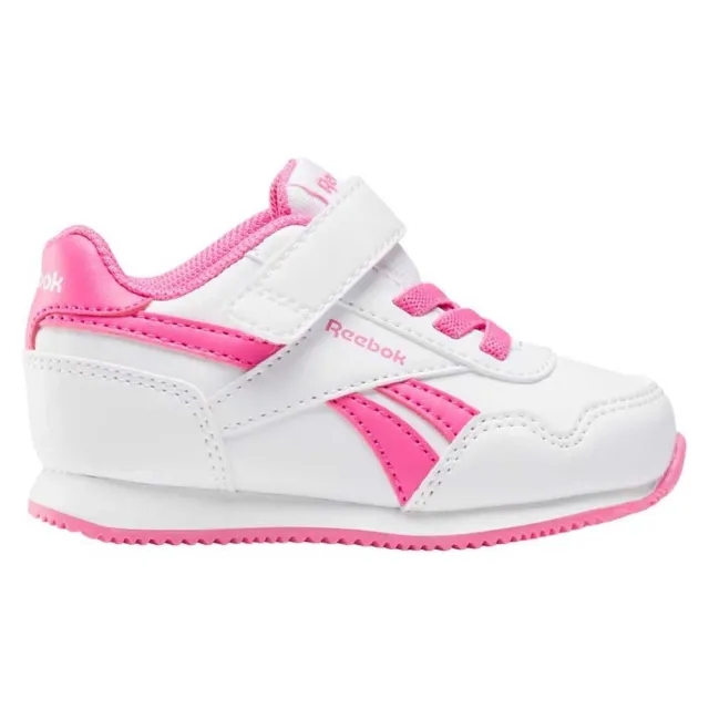 Reebok Royal Jog 3.0 Elastic & Top Strap Infant Trainers