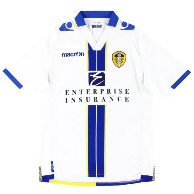 2013-14 Leeds Macron Home Shirt M - Leeds / Excellent / Medium