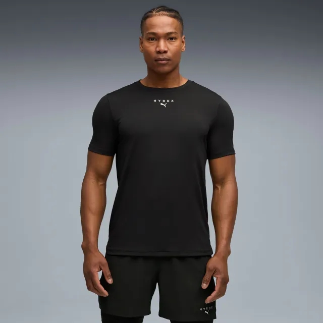 PUMA x HYROX Cloudspun Thermoadapt T-Shirt Men, Black, size Large