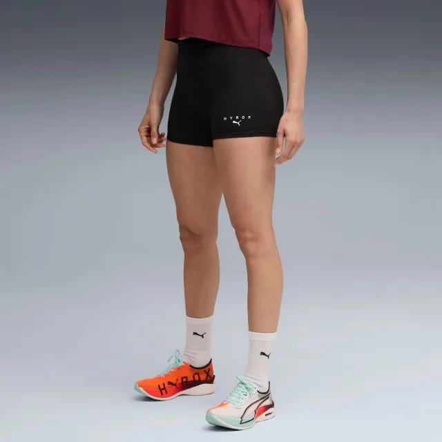 PUMA x HYROX Shapeluxe 3" Tight Shorts Women, Black, size Large
