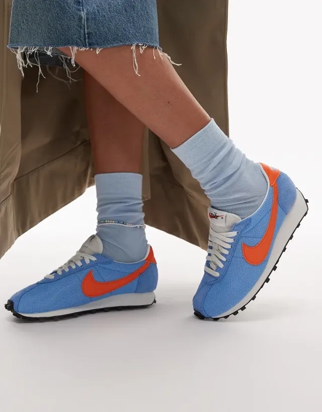 Nike Ld-1000 Unisex Trainers In Blue And Orange