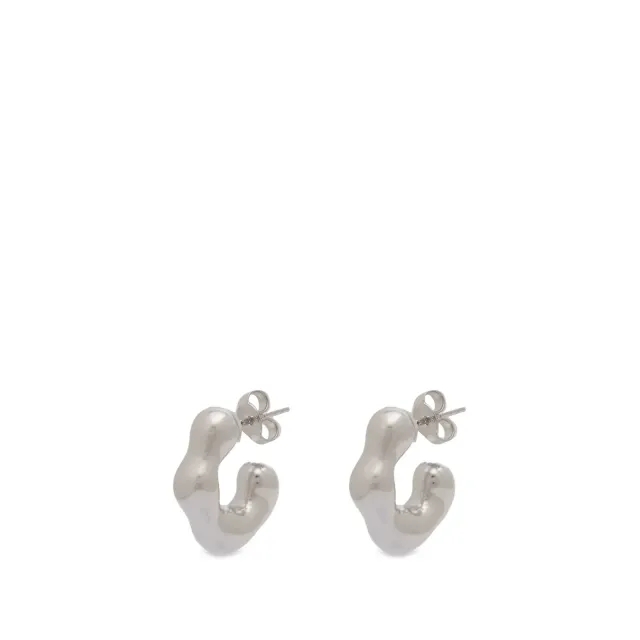 Missoma Women's x Eny Lee Parker Mini Hoops Silver