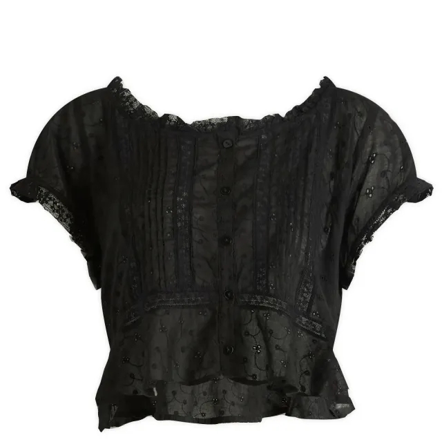 RIXO Women's Sandi Top Black