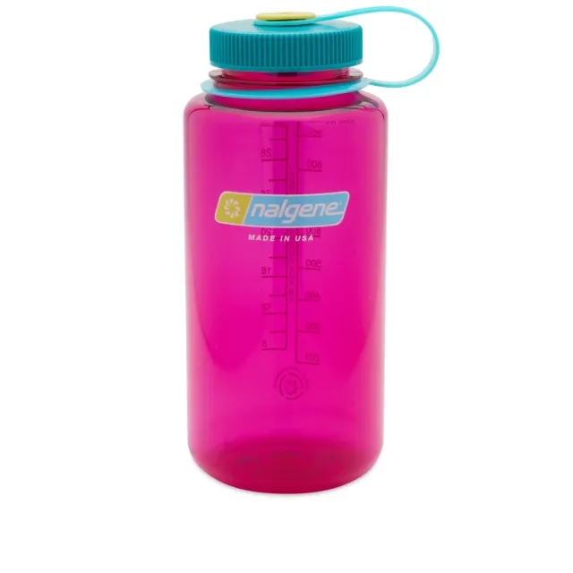 Nalgene Wide Mouth Tritan Sustain Water Bottle Egg Plant 1L