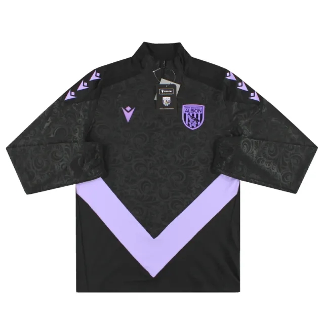 2024-25 West Brom Macron 1/4 Zip Training Top *w/tags* - West Brom / w/tags / XL