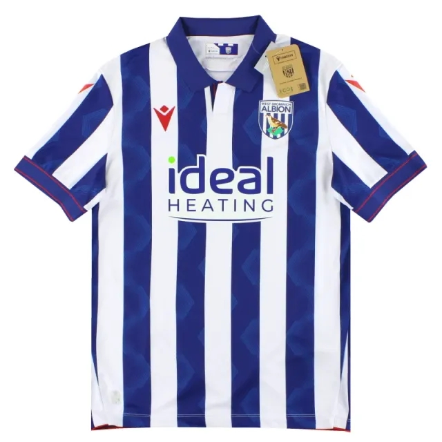 2024-25 West Brom Macron Home Shirt *BNIB* L - West Brom / BNIB / Large