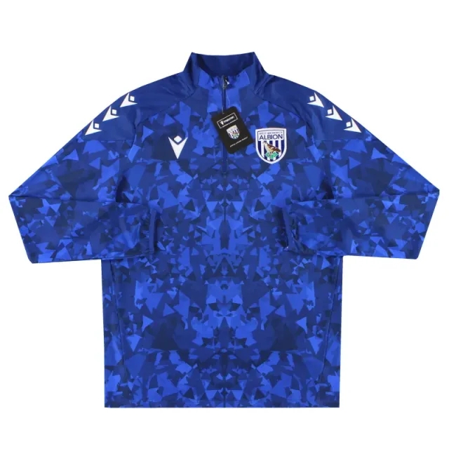 2024-25 West Brom Macron 1/4 Zip Warm-Up Top *w/tags* L - West Brom / w/tags / Large