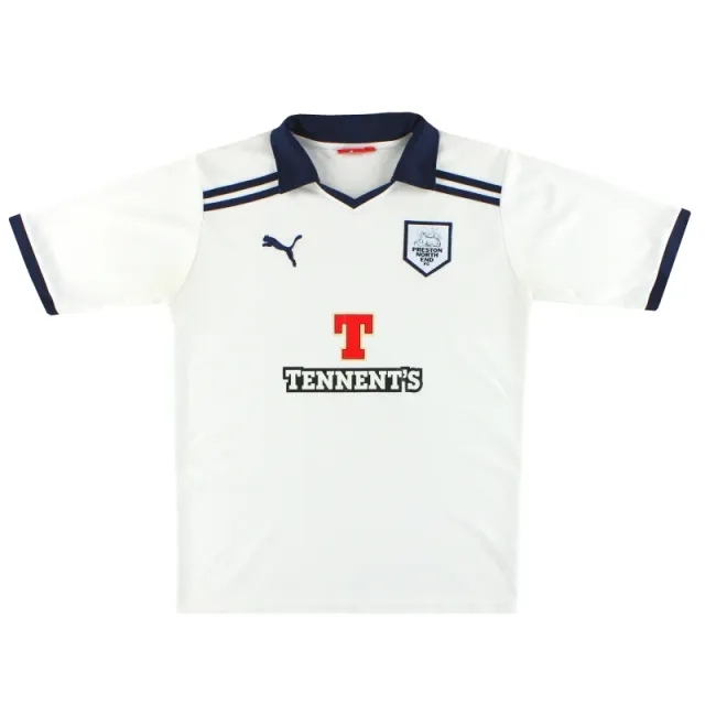 2011-12 Preston Puma Home Shirt L - Preston North End / Excellent / Large