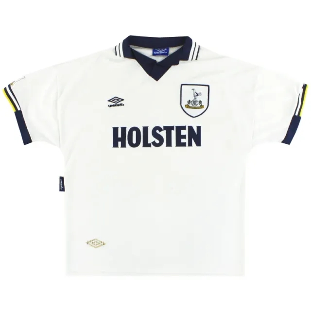 1993-95 Tottenham Umbro Home Shirt M - Tottenham Hotspur / Excellent / Medium