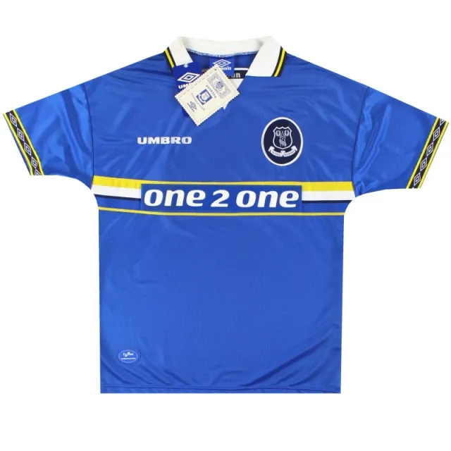1997-99 Everton Umbro Home Shirt *w/tags* L - Everton / w/tags / Large