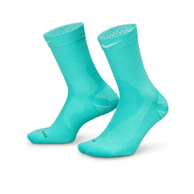 Nike Lightweight Running Crew Socks - Green