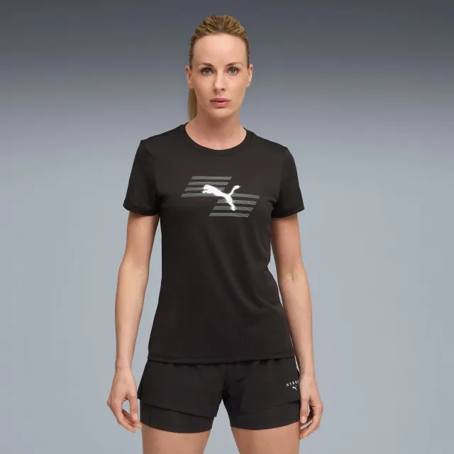 PUMA x HYROX Graphic Tee Women, Black, size 3XL