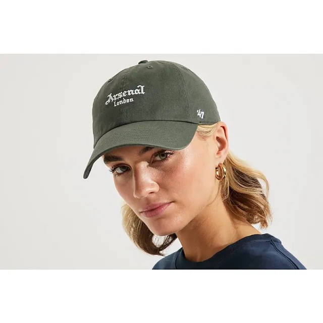 Arsenal 47 Green Gothic Script Cap, Multicolor