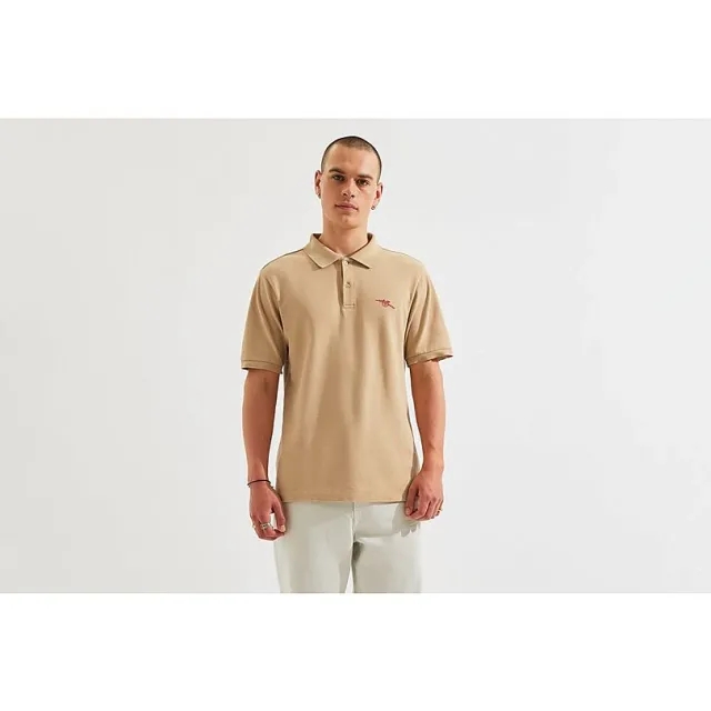 Arsenal Cannon Polo Shirt in Beige, Multicolor
