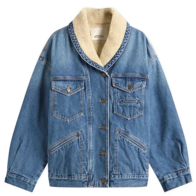 Isabel Marant Women's Pimia Denim Jacket Blue