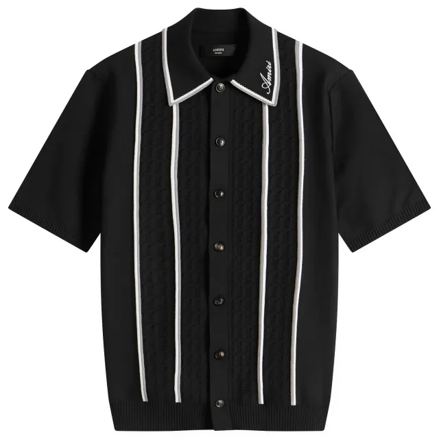 AMIRI Men's AMIRI Men's Script Stripe Shirt Black