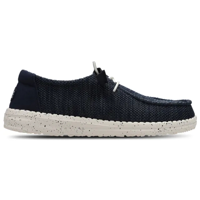 HEYDUDE Wendy Stretch Sox Women Shoes - Blue