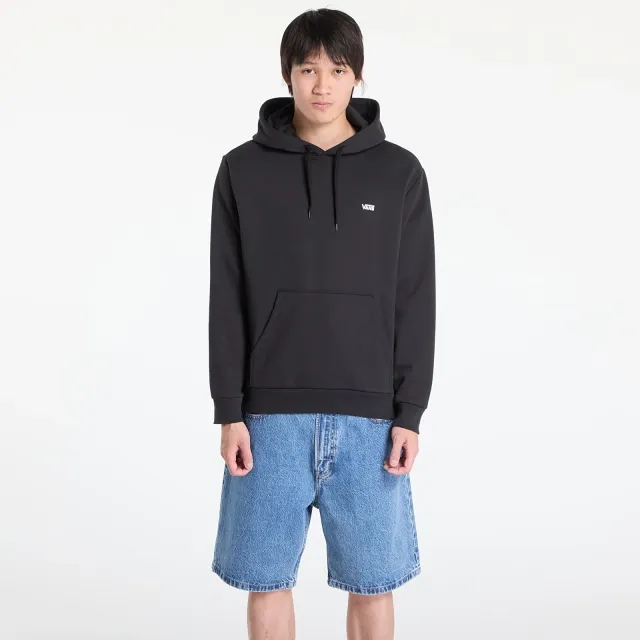Sweatshirt Vans Left Chest Pull Over Hoodie Black Xxl