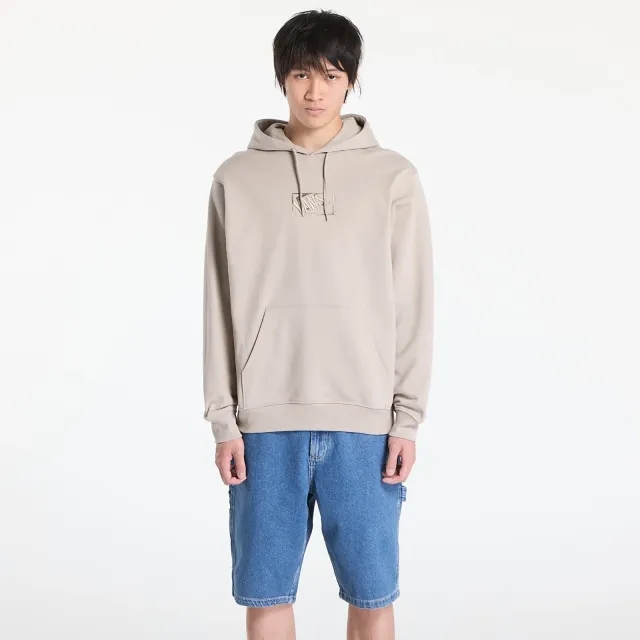 Sweatshirt Vans Blocked Box Pull Over Hoodie Mushroom M
